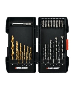 SET VALIGETTA "A7177" METALLO FORARE-AVVITARE